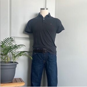 Tommy Hilfiger Dark Gray Polo Shirt
